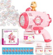 SZAPPANBUBORÉK PISZTOLY Automatikus Led GÉP AKKUMULÁTOROS GYÁRTÓ