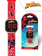 LED hodinky s kalendárom Spiderman SPD4719