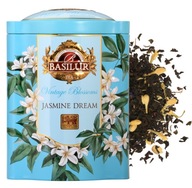 Herbata czarna JAŚMINOWA Basilur JASMINE DREAM - 100 g - puszka na PREZENT