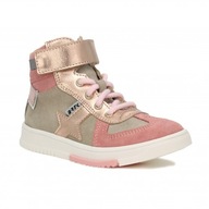 Sneakers BARTEK dla dziewcząt beżowo-różowe r.31