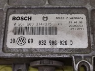 VW GOLF III 1.6 control unit of the engine 0261203314/315