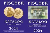 KATALOG MONET POLSKICH + KATALOG BANKNOTÓW POLSKICH FISCHER 2024