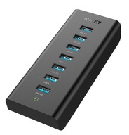 AUKEY CB-H3 HUB USB 7V1 AKTÍVNY 7XUSB 3.0 5GBPS