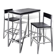 Vysoký kuchynský stolík + stoličky