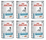 Royal Canin DOG Hypoallergenic 6x400g plechovka