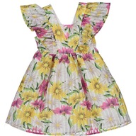 Letné kvetinové šaty pre dievčatko