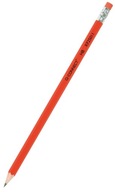 Ołówek drewniany z gumką Q-CONNECT HB lakierowany