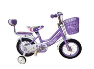 ДИТЯЧИЙ ВЕЛОСИПЕД ДЛЯ ДІВЧИНКИ 12 ДЮЙМОВ ДИТЯЧИЙ ВЕЛОСИПЕД Фіолетовий