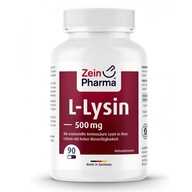 Zein Pharma L-lyzín, 500 mg - 90 vegetariánskych kapsúl