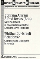 Whither EU-Israeli Relations?: Common and