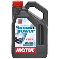 Motorový olej Motul SNOWPOWER ESTER 2T, 4L