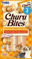 INABA Cat Churu Bites Przysmaki z kurczaka 3x 10g