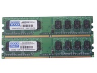 Pamięć DDR2 2GB 800MHz PC6400 Goodram 2x 1GB Dual Gwarancja