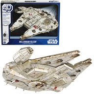 HVIEZDNE VOJNY STAR WARS LOĎ FALCON MILLENNIUM MODEL 3D PUZZLE 43 CM