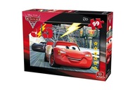 Detské puzzle Disney Cars 99 dielikov - Blesk McQueen