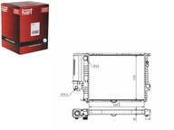 Hart 602 084 Chladič, chladiaci systém motora