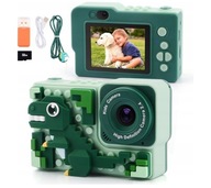 Detský fotoaparát Kraftika - "pre malého fotografa", farba zelená (5258)