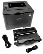 Brother HL-L5100DN, (od 100K), pełen toner 100%, kable