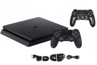 KONSOLA PLAYSTATION 4 PS4 SLIM + 2 PADY 500GB PS4 + OKABLOWANIE