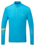 RONHILL Bluza biegowa męska AFTERHOURS 1/2 ZIP niebieska XL