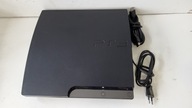 KONSOLA PS3 SLIM 160GB CZARNA STAN DOBRY GWR