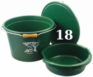 PROFESSIONAL PERFECT 18 л відро для прикормки + 5 л миска + мірний кран