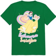 KOSZULKA DZIECIĘCA T-SHIRT DLA DZIECKA ŚNIEŻKA KSIĘŻNICZKI DISNEY 152