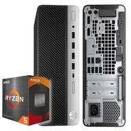 Mocny Komputer Stacjonarny HP EliteDesk 705 G4 SFF Ryzen 5 16GB 256SSD