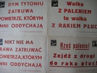 Plagát NEFAJČIARSKE CIGARTY x 4 PRL 1968