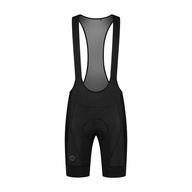 Spodenki rowerowe męskie Rogelli Essential Bib Short black M