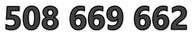 508 669 662 ORANGE STARTER ZŁOTY ŁATWY PROSTY NUMER KARTA SIM GSM PREPAID