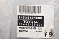 control unit computer of the engine 89661-0F091 TOYOTA COROLLA VERSO 2 II 2.2 D-CAT