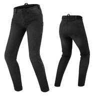 Spodnie jeans motocyklowe damskie SHIMA METRO LADY BLACK GRATISY