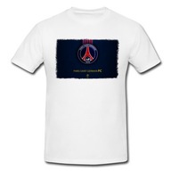 KOSZULKA T-SHIRT DZIECIĘCA BIAŁA [2XS] 104CM PSG F.C + MODNE WZORY