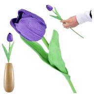 TULIPÁNY umelé kvety tulipán ako živé dekoratívne do vázy Veľká noc