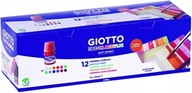 GIOTTO AKRYLOVÉ FARBY 12X25ML 530600