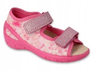 Dievčenské sandále SUNNY BEFADO - 063x015 roz 27 ružové