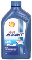 Polosyntetický motorový olej Shell Advance AX7 1 l 10W-40