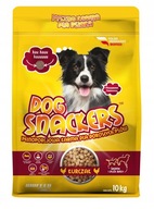 BIOFEED KRMIVO PRE PSA s KURACIE MÄSO 10kg SUCHÁ pre dospelých psov DOG SNACKERS