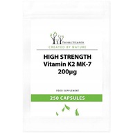 FOREST VITAMIN High Strength Vitamin K2 Mk-7 200ug 250caps MALIČKÁ KAPSULA