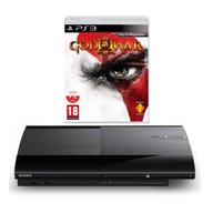 KONSOLA PLAYSTATION 3 SUPER SLIM 500GB + PAD + GOD OF WAR III