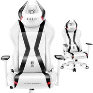 Otočná stolička Diablo Chairs biela