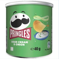 Pringles Sour cream & onion 40g małe chipsy