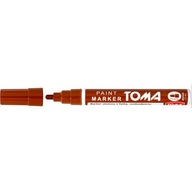 Marker olejowy TO-440 grubość 2.5mm brązowy TOMA