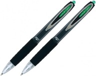 Długopis żelowy zielony Uni-Ball UMN-207 x 2 szt