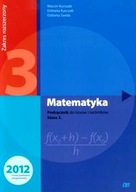 MATEMATYKA PODRĘCZNIK DLA KLASY 3 LICEUM I TECHNIKUM ZAKRES ROZSZERZONY MA