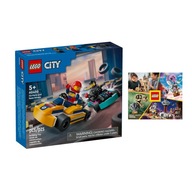 LEGO CITY č. 60400 - Motokáry a pretekári + KATALÓG LEGO 2024