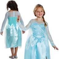 STRÓJ KARNAWAŁOWY DISNEY KRAINA LODU ELSA FROZEN KSIĘŻNICZKA 125-135 CM