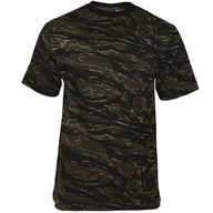 Koszulka Męska wojskowa Bawełniana moro T-shirt Mil-Tec Tigerstripe L