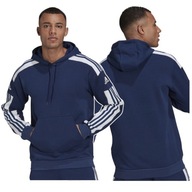 Bluza Męska Adidas Dresowa Kangurka Ciepła Z Ocieplaczem Squadra 21 r. M